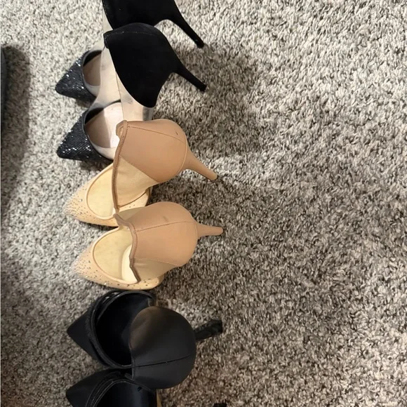3pairs of heeels 3x$55 size 10 - Picture 2 of 2